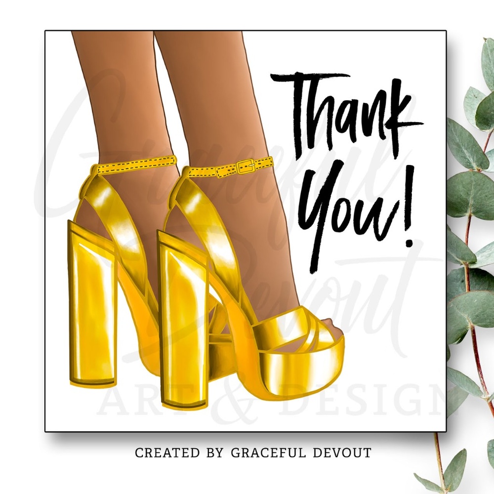 Thank You!-2" (48ct) Stickers